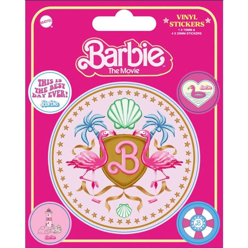Barbie Sticker Sheet / Pink